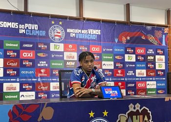 “Estou aqui para ajudar a triunfar”, diz Kayky em apresentação pelo Bahia