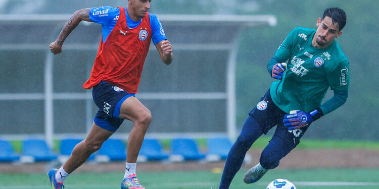Bahia finaliza preparação para enfrentar o Paysandu pela Copa do Brasil