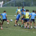 Com treino técnico e tático, Bahia segue preparação para enfrentar o Fortaleza