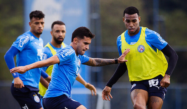 Sem Willian José em campo, Bahia inicia preparação para enfrentar o Fortaleza
