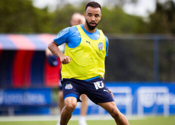 Sem Willian José em campo, Bahia inicia preparação para enfrentar o Fortaleza
