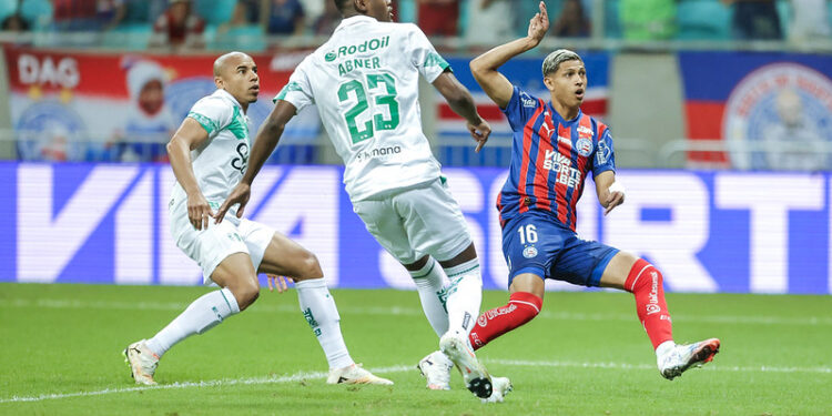 Com gol de Lucho, Bahia supera o Juventude e alcança o G4 no Campeonato Brasileiro