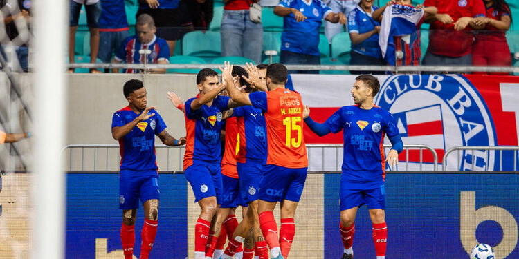 Bahia é o melhor mandante do mundo em 2025 com 61 gols na Fonte Nova