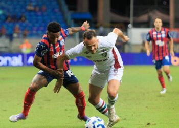 Com gol de Luciano Juba, Bahia vence o Fluminense pela Copa do Brasil