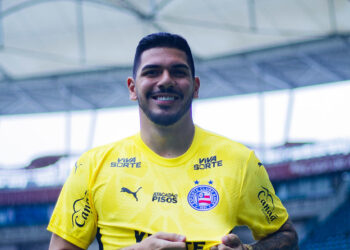 João Paulo é apresentado como novo goleiro do Bahia: “pronto para fazer o meu melhor em campo”