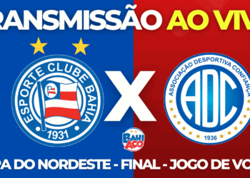 bahia x confiança ao vivo