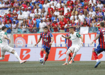 Bahia controla a partida e supera o Palmeiras no Campeonato Brasileiro
