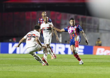 Bahia é derrotado pelo São Paulo e segue sem vencer fora de casa no Brasileirão