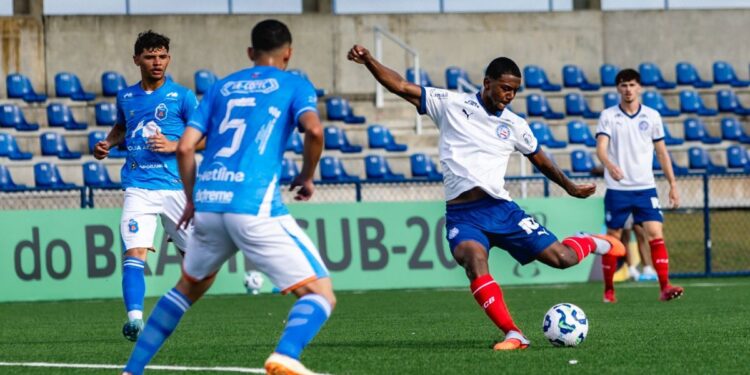 Bahia aplica goleada histórica e garante vaga nas oitavas da Copa do Brasil Sub-20