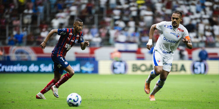 Bahia é superado pelo Fortaleza e perde chance de subir na tabela