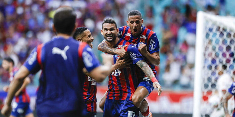 De virada e com dois gols de Willian José, Bahia vence o RB Bragantino e chega aos 52 pontos