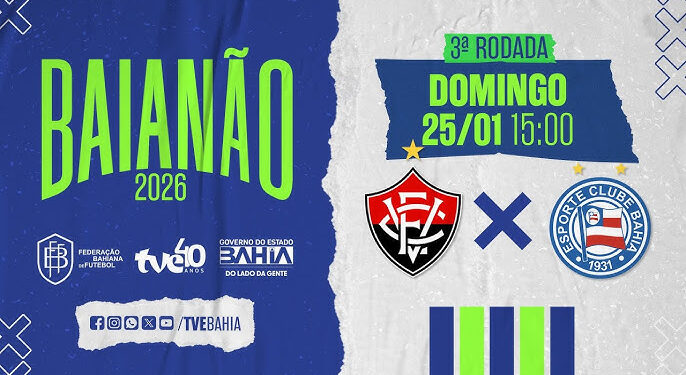 vitória x bahia ao vivo 2026