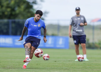 Bahia faz último treino e encerra preparação para o primeiro clássico do ano