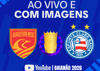 Assistir Juazeirense x Bahia AO VIVO pelo Campeonato Baiano 2026