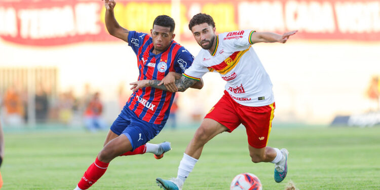 Everaldo marca em seu retorno, mas Bahia fica no empate contra o Juazeirense fora de casa