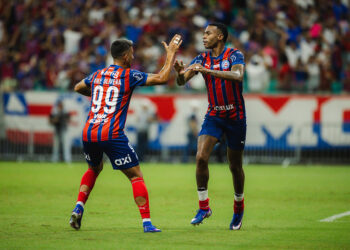 É CAMPEÃO! Com dois gols de Jean Lucas, Bahia vira e vence o Vitória por 2 a 1 na Fonte Nova